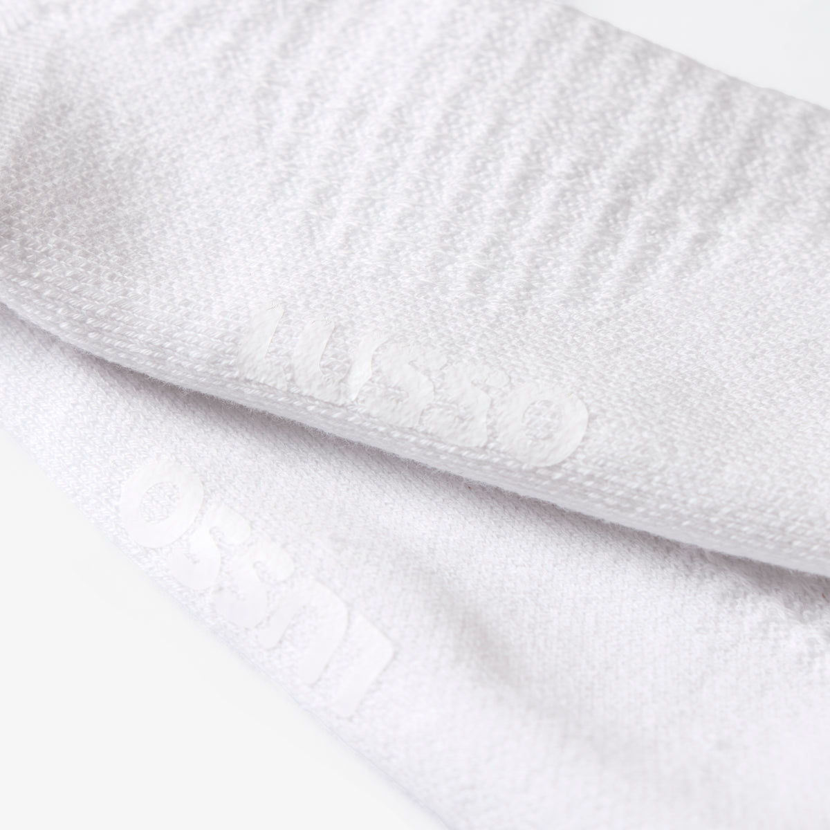 Waffle Cloud Crew Socks 3 Pack - Bright White