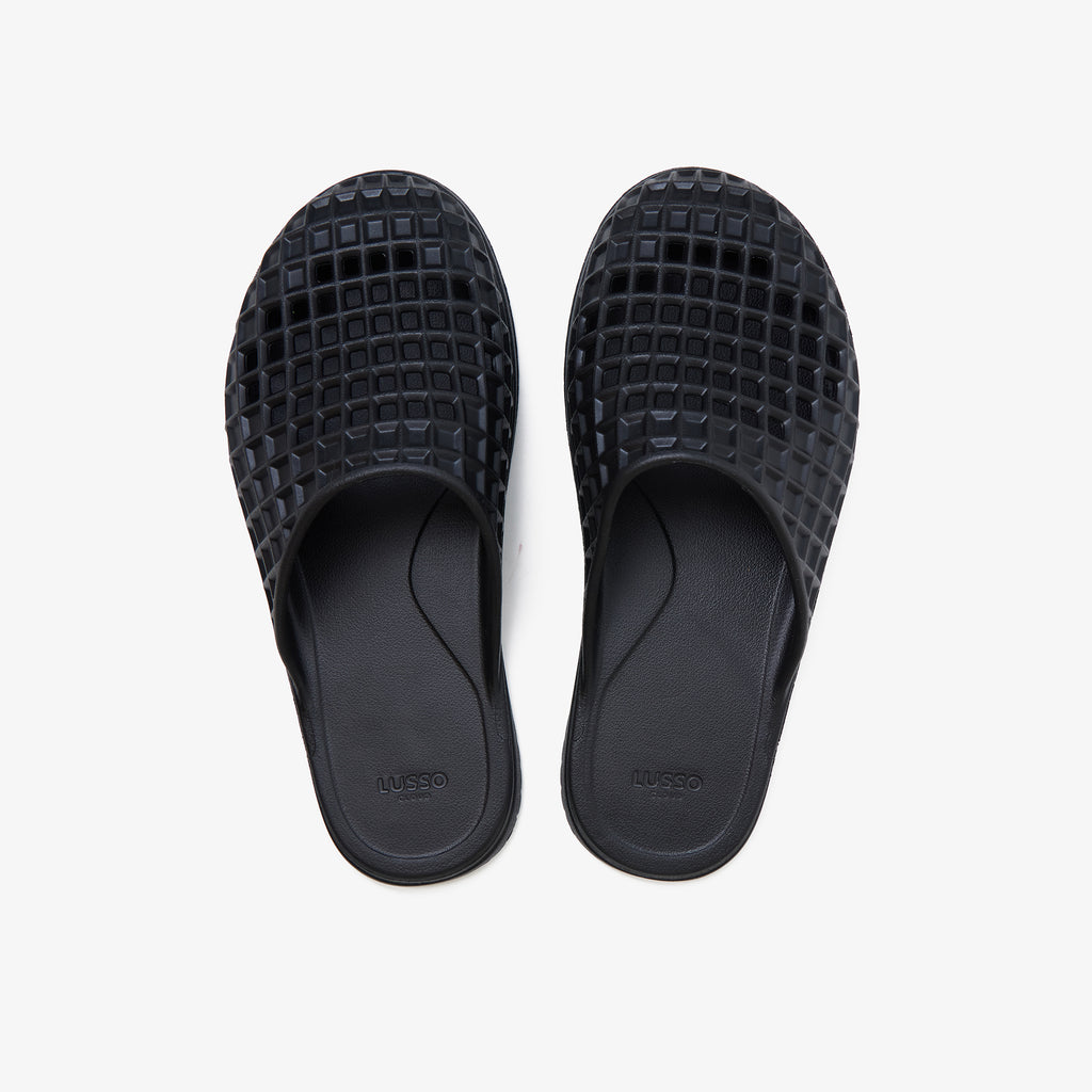Rosa Slide - Jet Black