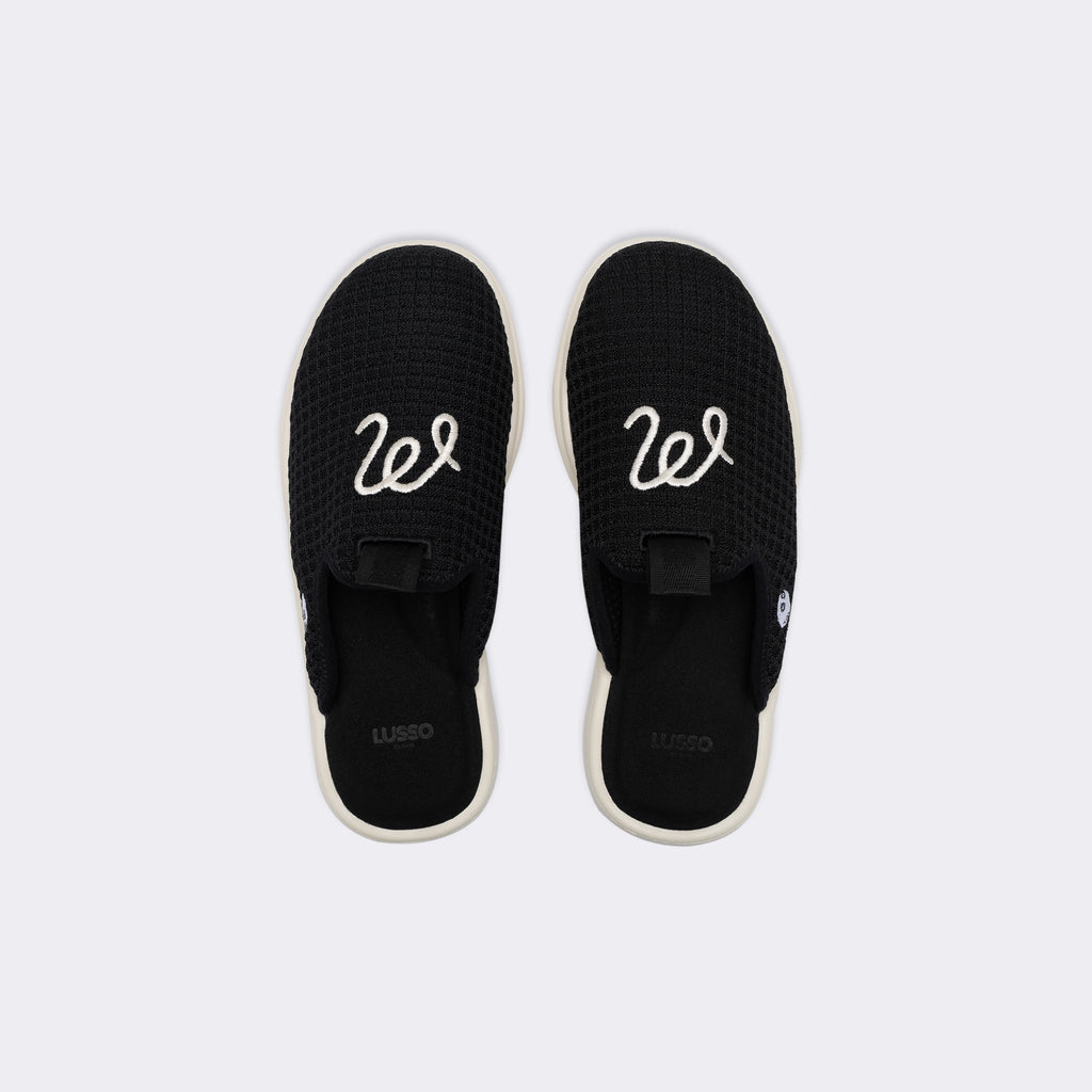 Pelli - Malbon Jet Black Waffle / Ivory