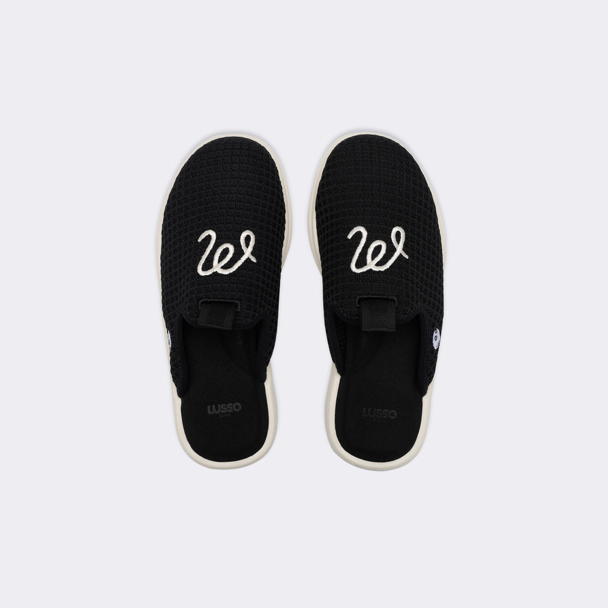 Pelli - Malbon Jet Black Waffle / Ivory