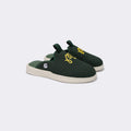Pelli - Malbon Dark Green Waffle / Ivory